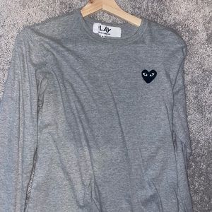 Commes Des Garcons Play Long Sleeve Shirt